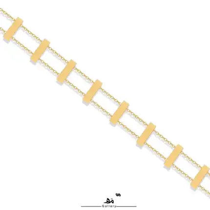 چوکر دو رج پولک مستطیل مه گالری