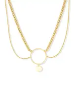 چوکر دو رج کارتیر دایره پولک مه گالری