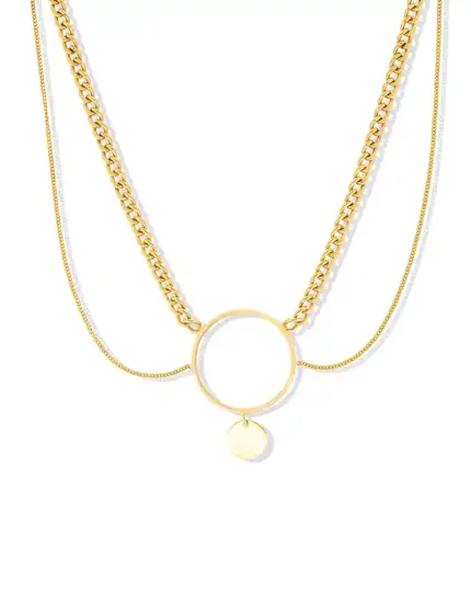 چوکر دو رج کارتیر دایره پولک مه گالری