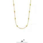 گردنبند زنجیر گوی برنجی مه گالری