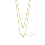 گردنبند دو رج وی گوی مه گالری