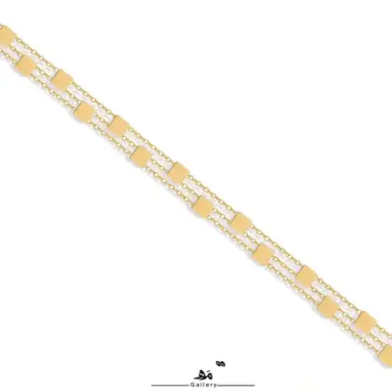 چوکر سه رج پولک مربع مه گالری