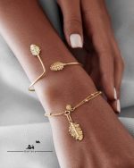 دستبند دو رج گوی ریز مه گالری