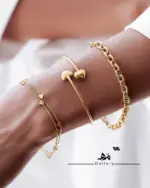 دستبند دورج کارتیر متری قلب مه گالری