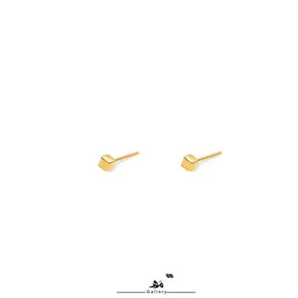 گوشواره میخی مکعب ریز مه گالری