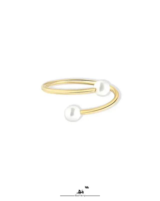 انگشتر پیچ مروارید مه گالری