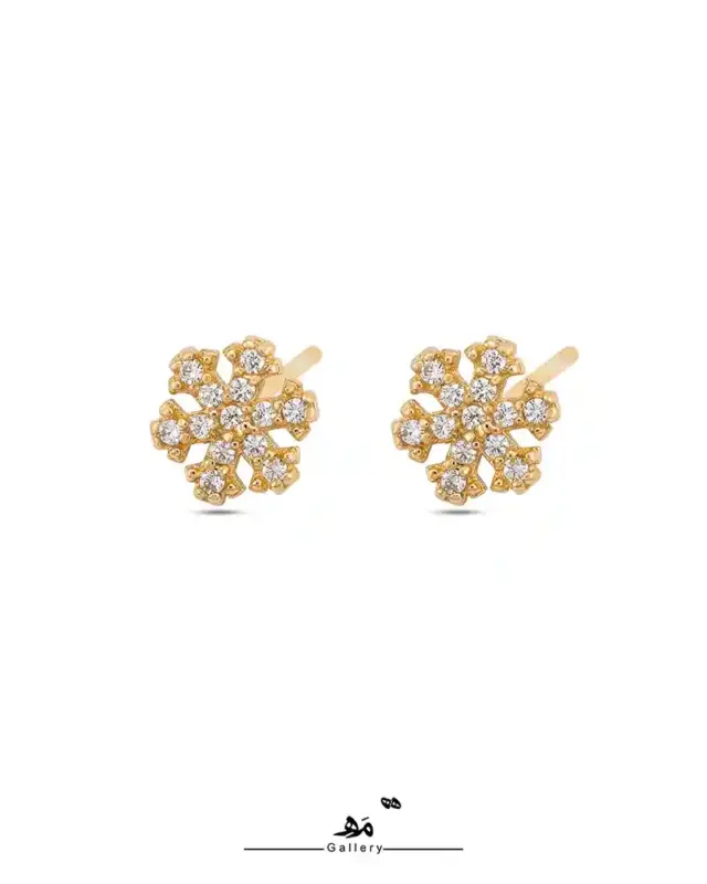 گوشواره میخی برف مه گالری