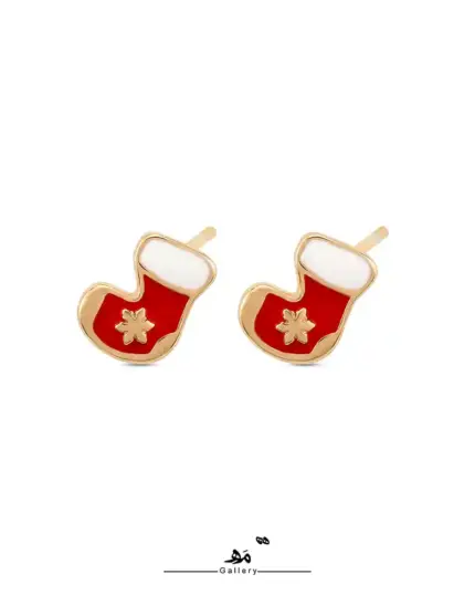 گوشواره میخی کریسمسی مه گالری